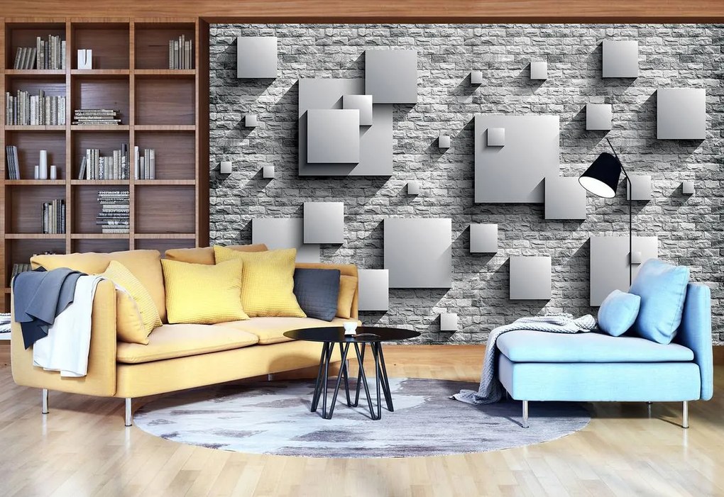 Fototapeta - Abstrakcia 3D (254x184 cm)