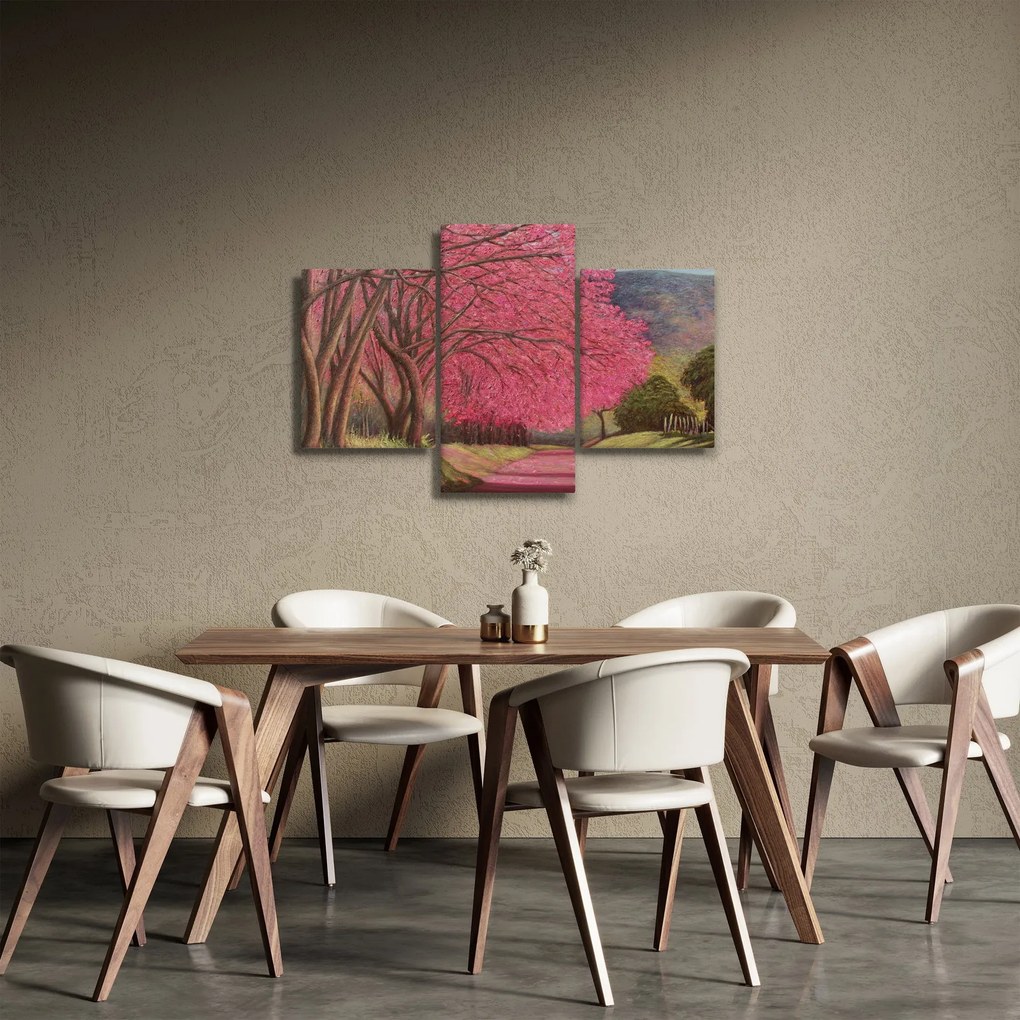 Obraz rozkvitnutých stromov (90x60 cm)