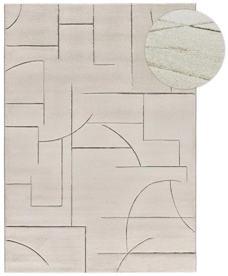 Krémovobiely koberec 160x230 cm Lena – Universal
