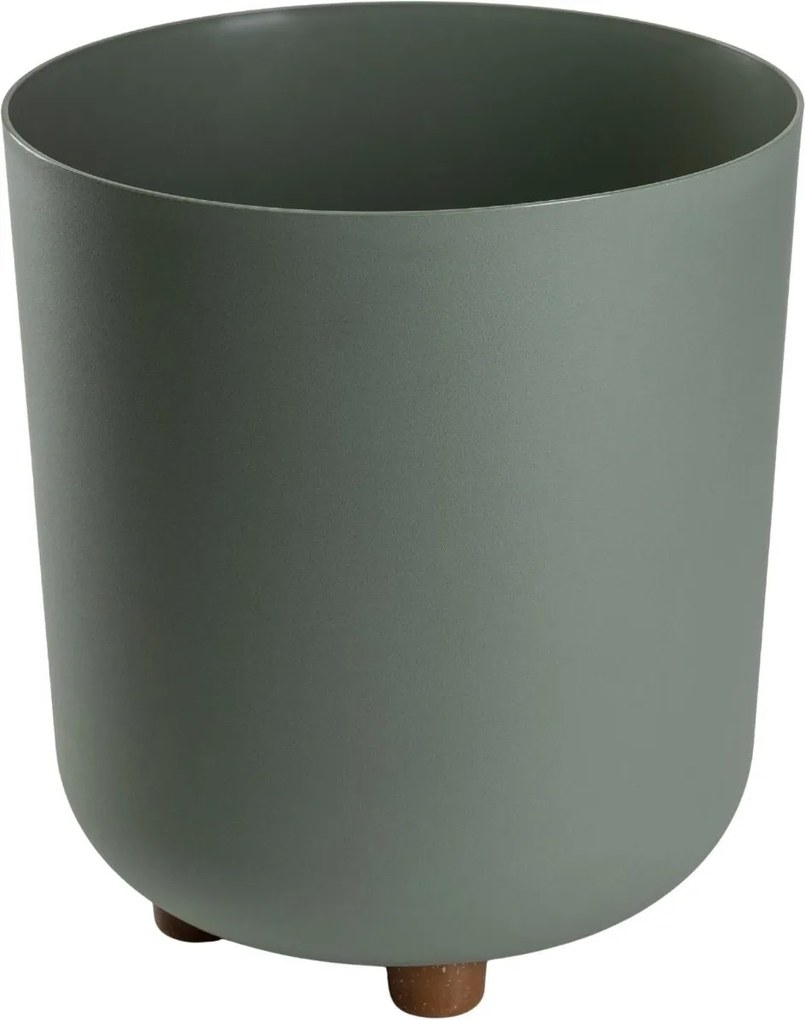 PLASTOVÝ KVETINÁČ TERRA 24X27,5 CM MÄTOVÁ