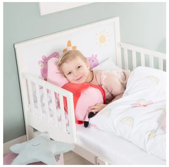 roba Detská posteľ s motívom, 70 x 140 cm (Prasiatko Peppa) (100396729)