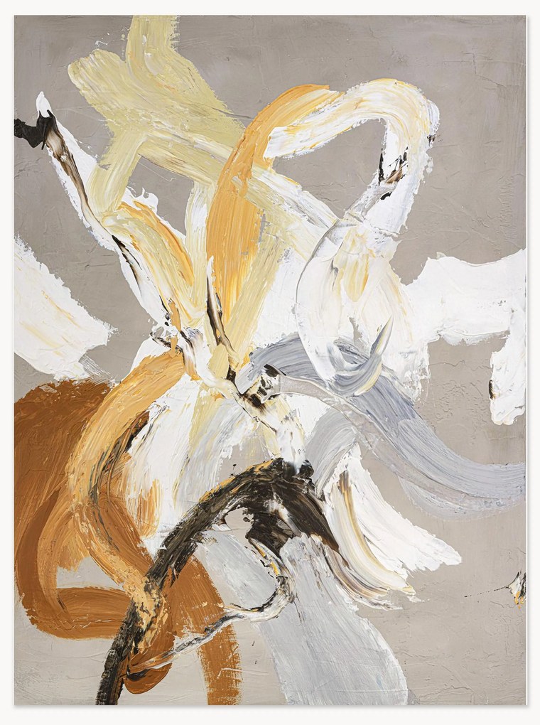 Ručne maľované plátno Go Ahead