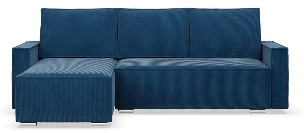 Rohová rozkladacia sedacia súprava LUCCA Modrá