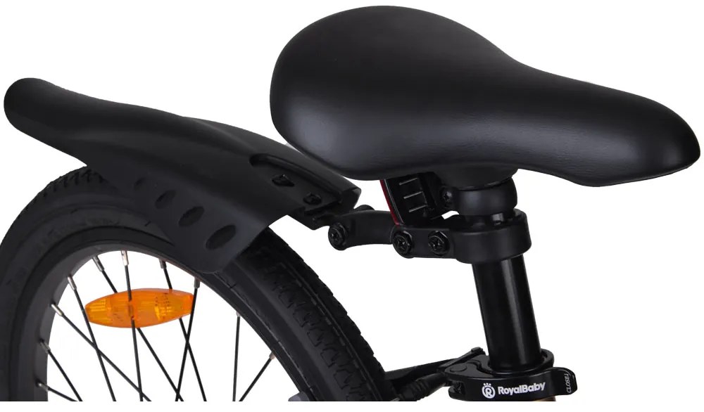 Detský bicykel Gold 18" RoyalBaby RB18-45 - čierny