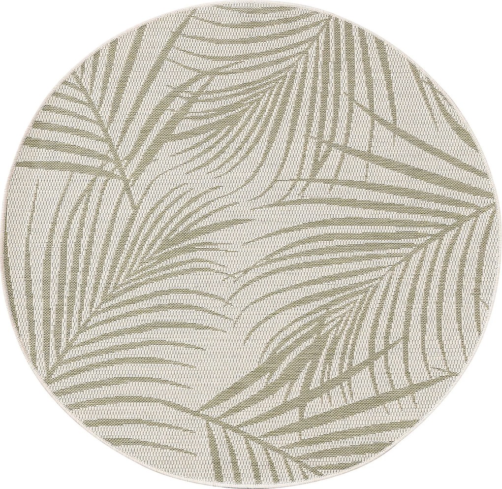 Koberec Lineo beige/jungle green 120cm