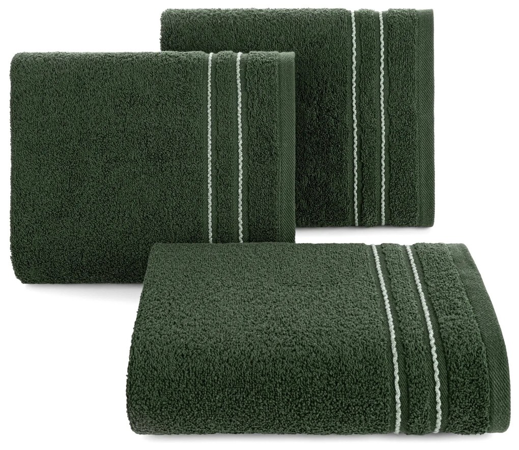 BAVLNENÝ UTERÁK EMINA 30X50 CM ZELENÁ