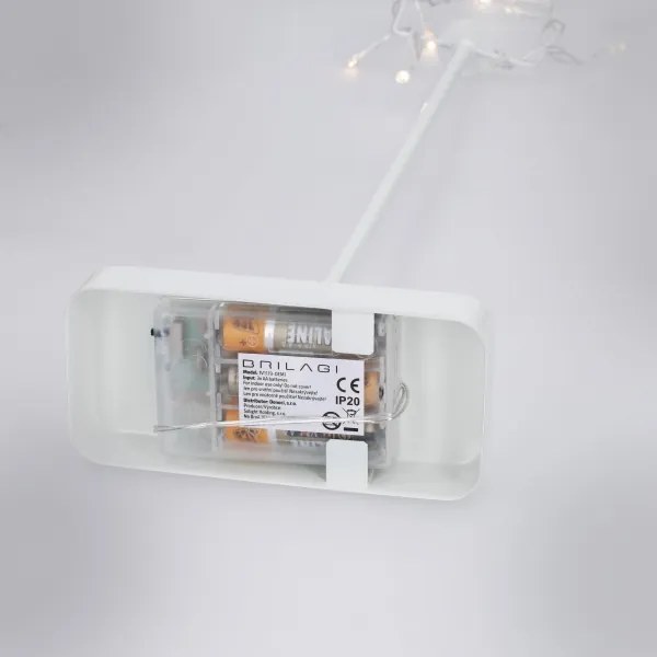 Brilagi - LED vianočná dekorácia LED/3xAA 66x40 cm hviezda