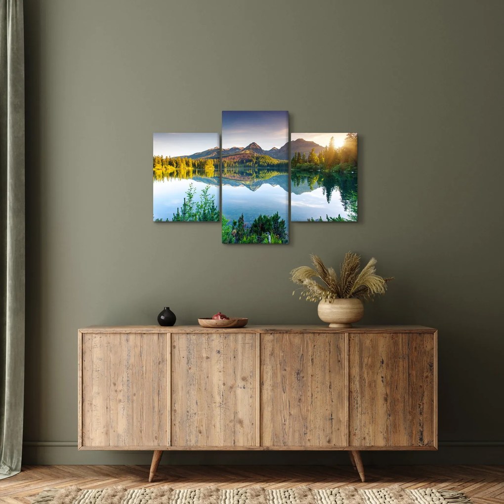 Obraz - Jazero (90x60 cm)