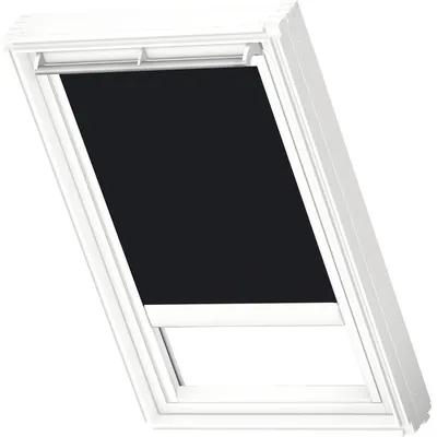 VELUX Zatemňovacia roleta na strešné okno so solárnym ovládaním DSL C04 3009SWL čierna