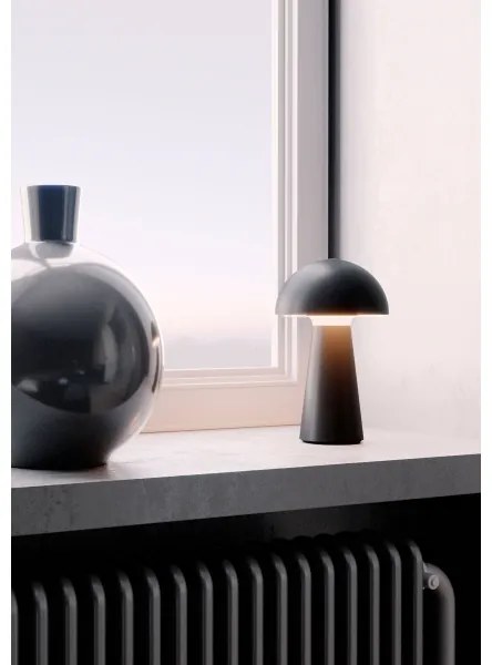 Redo 90439 - LED stmievateľná dotyková lampa KIRA LED/4,7W/230V 2200 mAh čierna