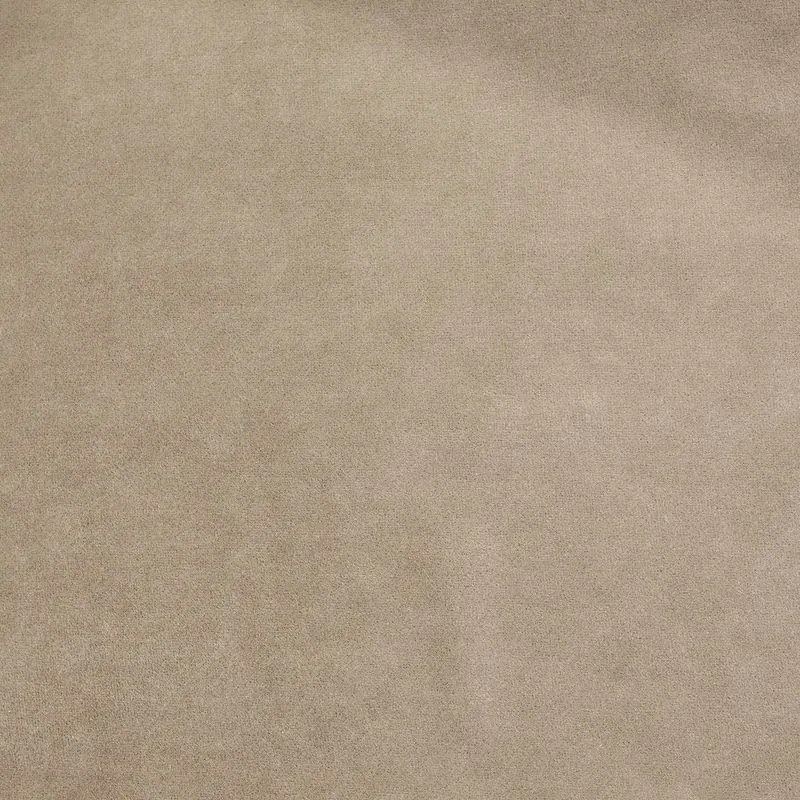 Eurofirany Svetlohnedý záves na krúžkoch ADELLE so zamatovou štruktúrou 140x250 cm