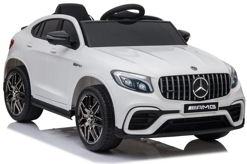 LEAN CARS ELEKTRICKÉ AUTÍČKO - MERCEDES QLC - NELAKOVANÉ BIELE - 4x45W MOTOR - 12V/7Ah BATÉRIA - 2023