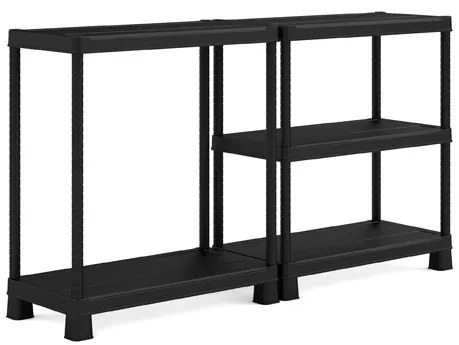 KIS-KETER Tribac 009933BK01 Regál 5 políc, šírka 90 cm
