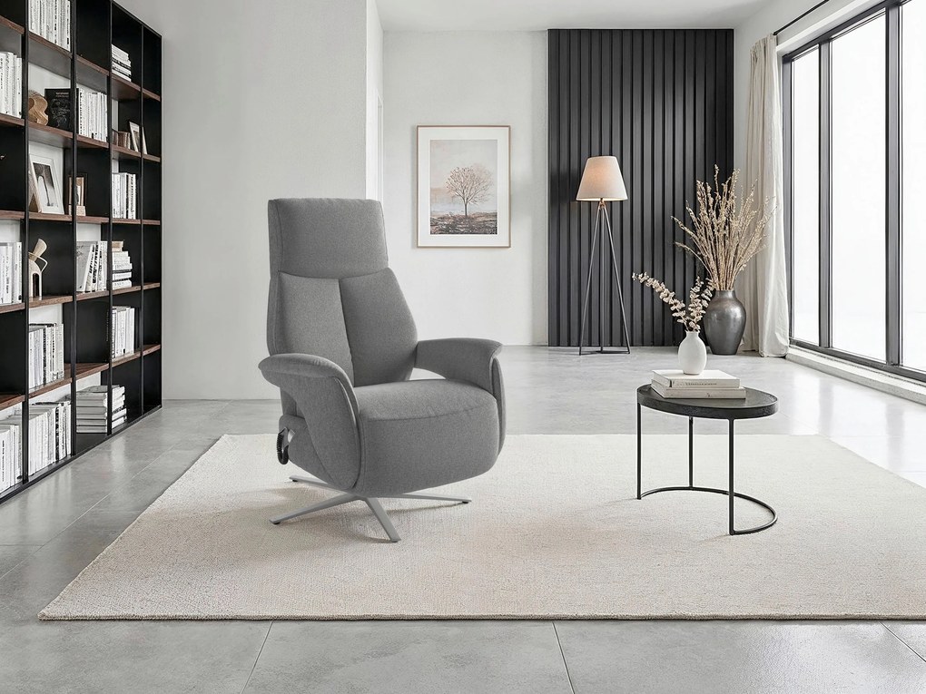XXXLutz RELAXAČNÉ KRESLO, textil, antracitová Sit & More - Online Only obývacie izby - 00014403572B