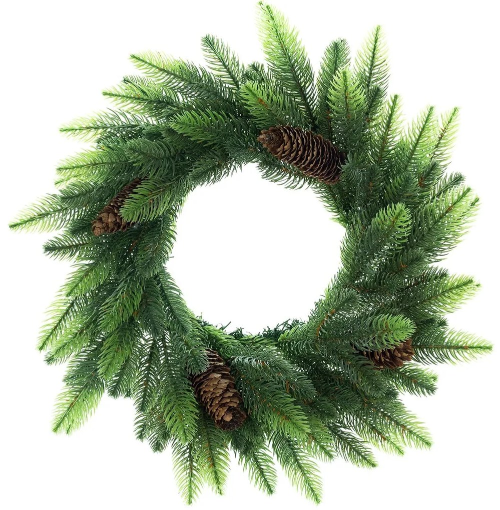 Vianočný veniec Christmaso VIII 50 cm zelený