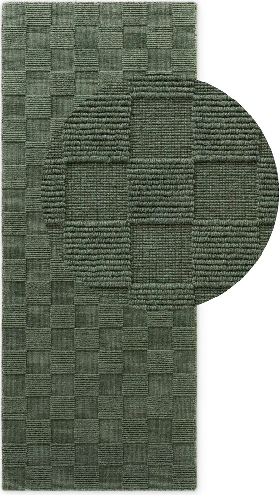 Villeroy & Boch Behúň Scala 106268 Green, 80x200, zelená, obývacia izba