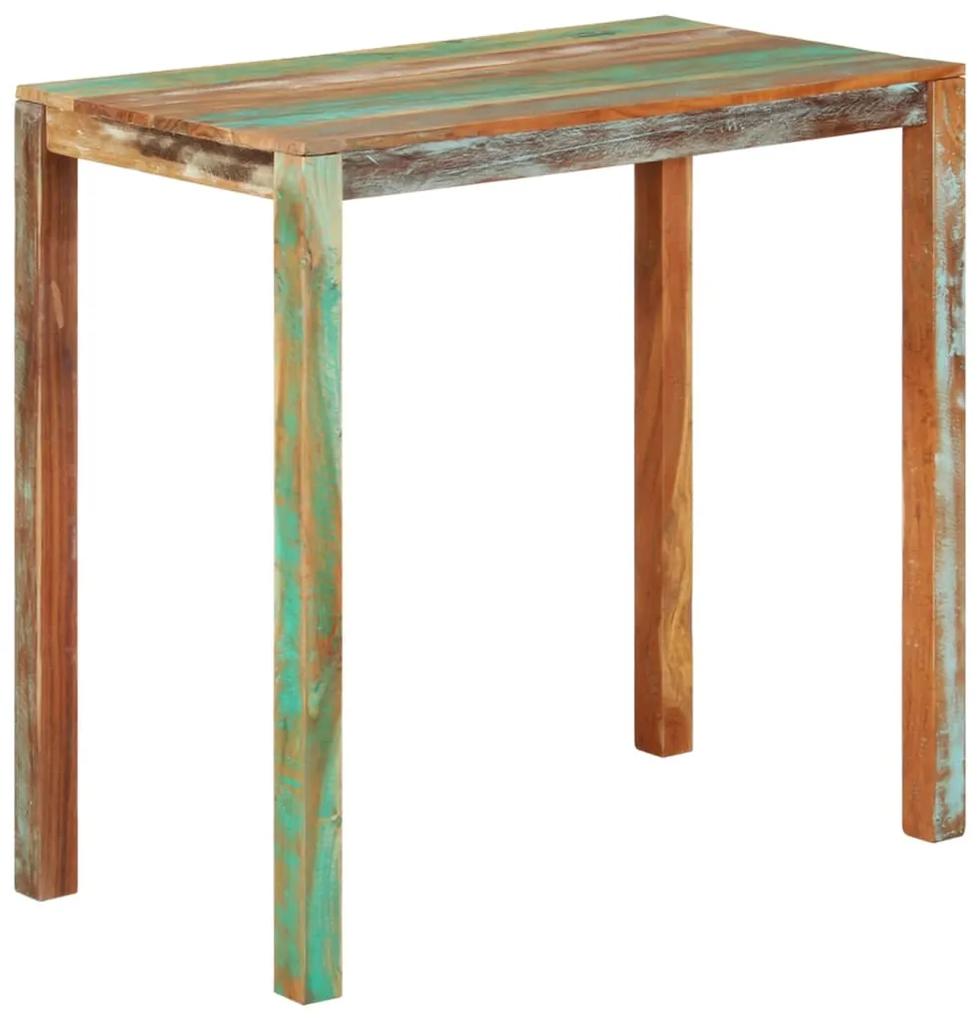 Barový stolík 112x60x108 cm recyklovaný masív