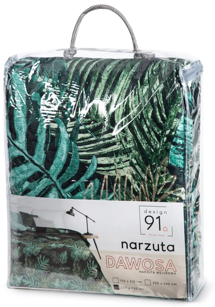 PREHOZ NA POSTEĽ DAWOSA 170X210 CM VZOROVANÝ