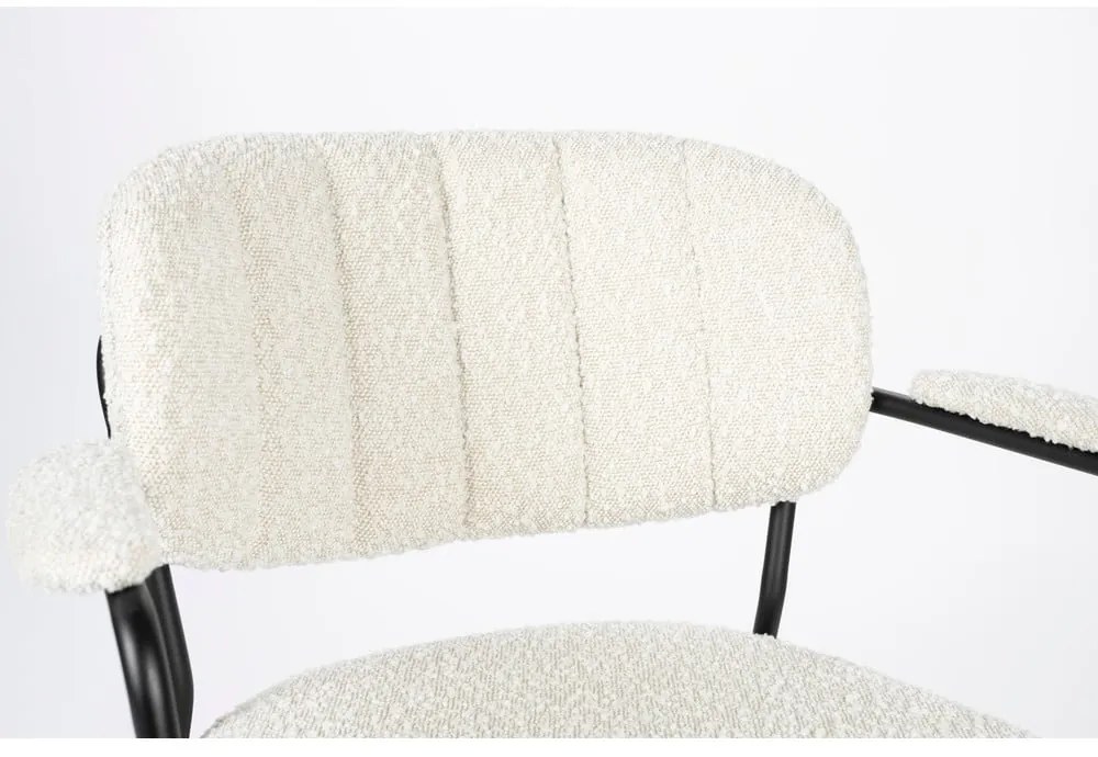 Biele jedálenské stoličky v súprave 2 ks Jolien – White Label