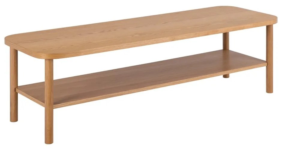 Konferenčný stolík v dekore duba v prírodnej farbe 50x150 cm Banbury – Actona