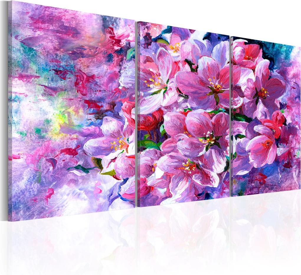 Obraz - Lilac Flowers 60x30