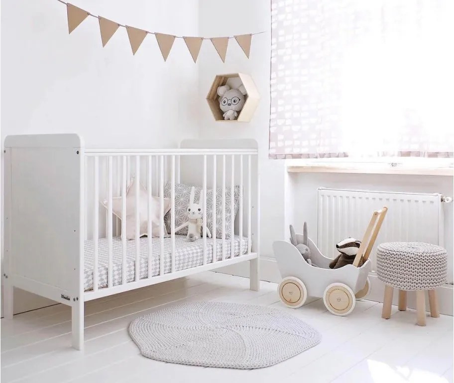 WO Detská postieľka Country Cot 120x60 Variant úložný box: Bez úložného boxu