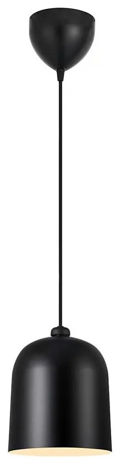 Nordlux - Luster na lanku ANGLE 1xE27/25W/230V čierny