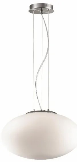 Ideal Lux - Luster na lanku CANDY 1xE27/42W/230V pr. 40 cm biela