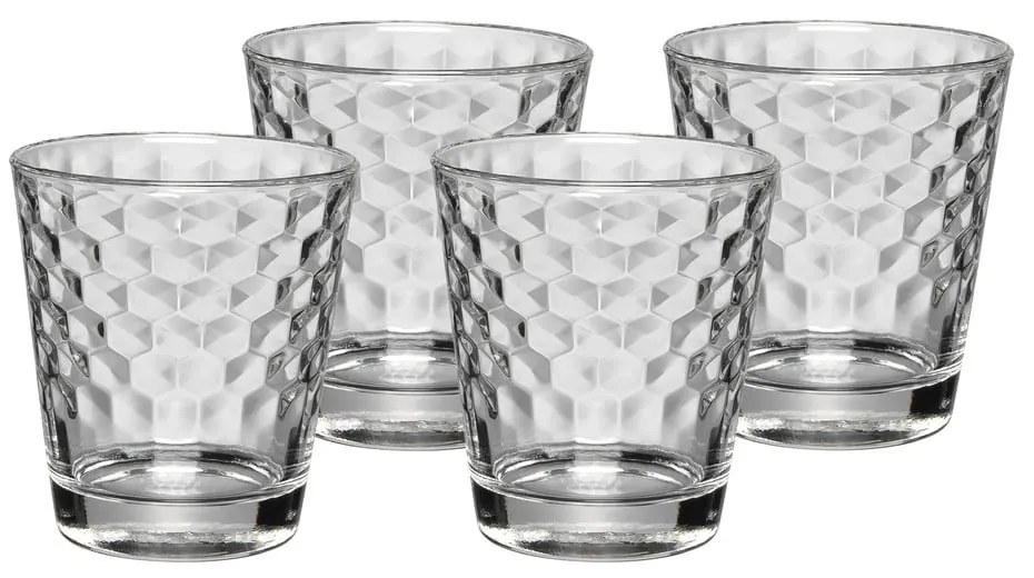 Sada 4 pohárov na kávu WMF Coffee Time, výška 10 cm