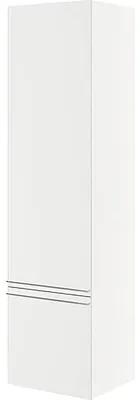 Kúpeľňová skrinka vysoká RAVAK Clear biela vysoko lesklá 400 x 1550 x 350 mm X000000763
