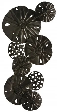 Dekorácia kovová 30x65x4cm 19SMA1316