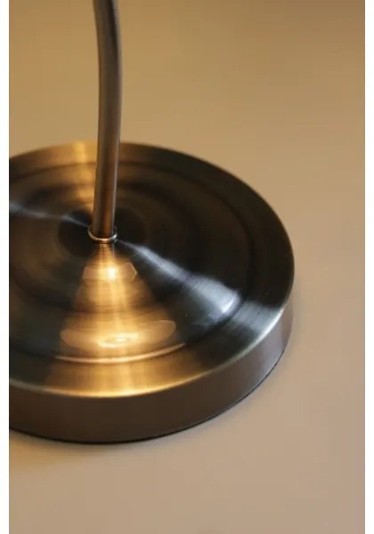 Markslöjd 108863 - Stolná lampa VELA 1xE27/40W/230V mosadz/biela