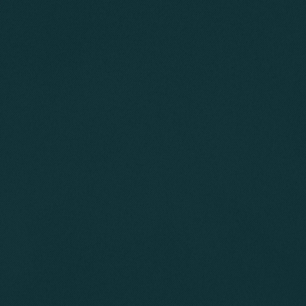 ZATEMŇOVACÍ ZÁVES NA PÁSKE LOGAN 135X270 CM TMAVOTYRKYSOVÁ