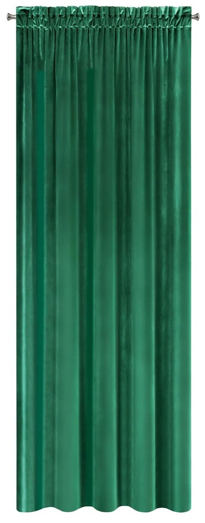 ZATEMŇOVACÍ ZÁVES NA PÁSKE SAMANTA 140X300 CM ZELENÁ