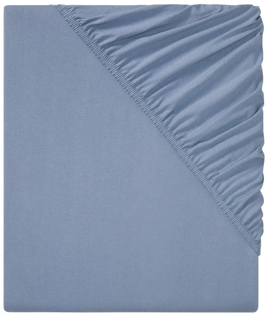 MERADISO® Džersejová napínacia plachta, 90-100 x 200 cm (modrá), modrá (100307302)