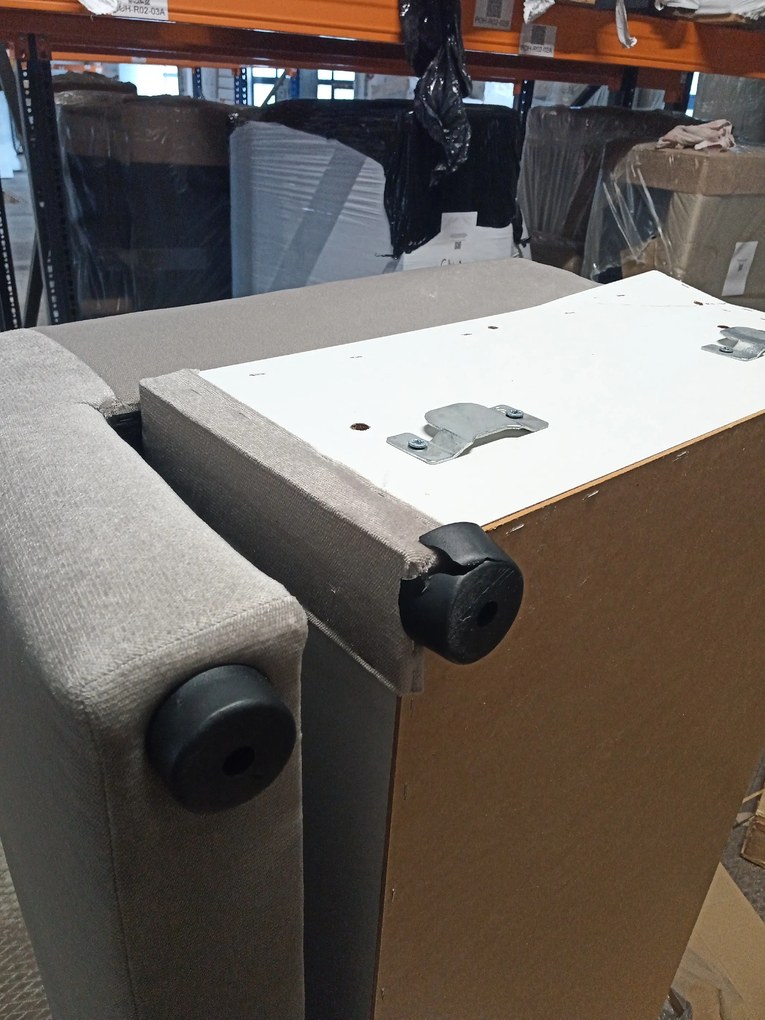 AKCIA Béžová rohová sedacia súprava HADSON - pravý roh II. akosť