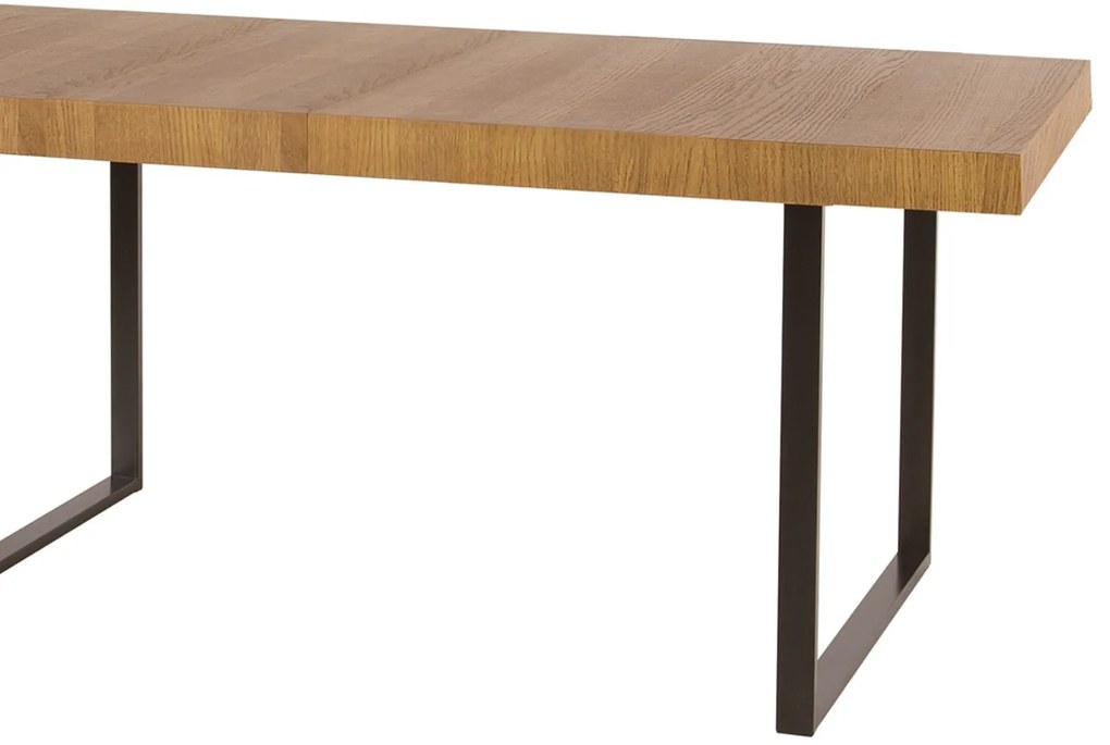 Jedálenský rozkladací stôl Pratto 40 140/200 cm z masívu dub Rustikálny