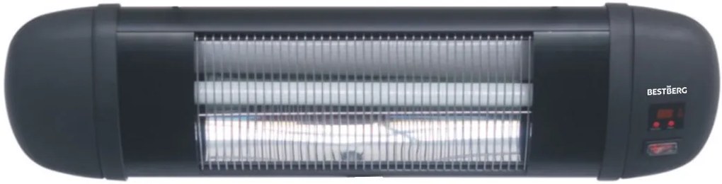 Infračervený ohrievač BestBerg BBIH-2500 / 2000 W / čierny