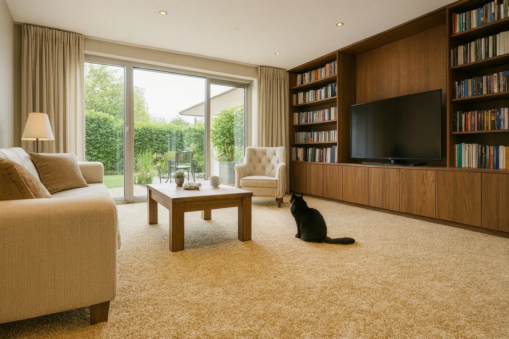 Koberec metráž Color Shaggy béžový - neúčtujeme odrezky z role, na mieru, šíře 1,33m,1m,2m,3m,4m,na mieru, neúčtujeme odrezky, béžová, detská izba