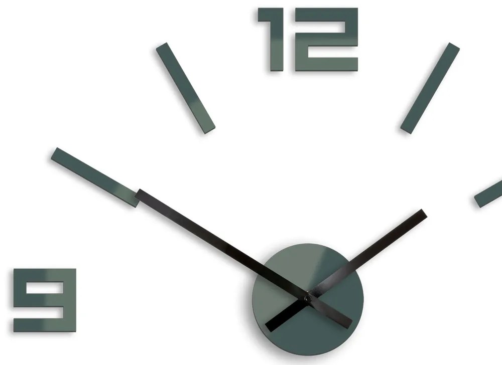 Moderné nástenné hodiny ARABIC GRAY HMCNH056-gray