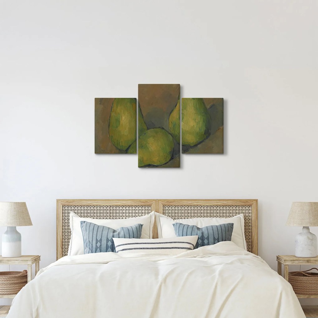 Obraz - Paul Cézanne, Three Pears, reprodukcia (90x60 cm)