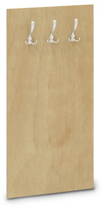 Vešiaková stena ProOffice 60 x 120 cm, divoká hruška