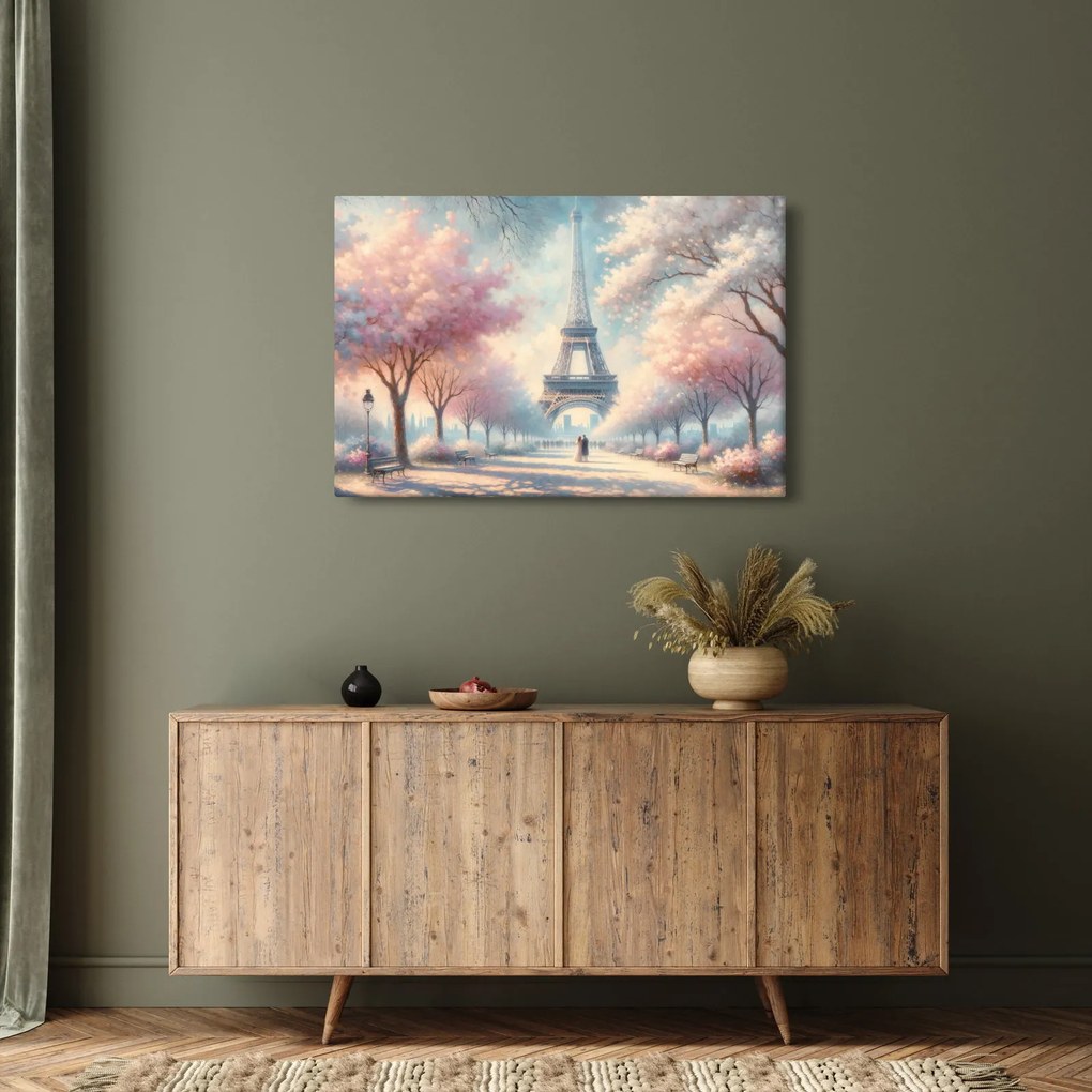 Obraz – Jar v Paríži (90x60 cm)