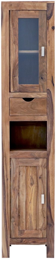furniture-nabytek.cz - Dřevěná skříňka do koupelny z masivu palisandr 40x190x35