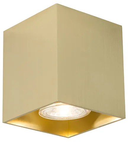 Moderný reflektor zlatý - Qubo 1