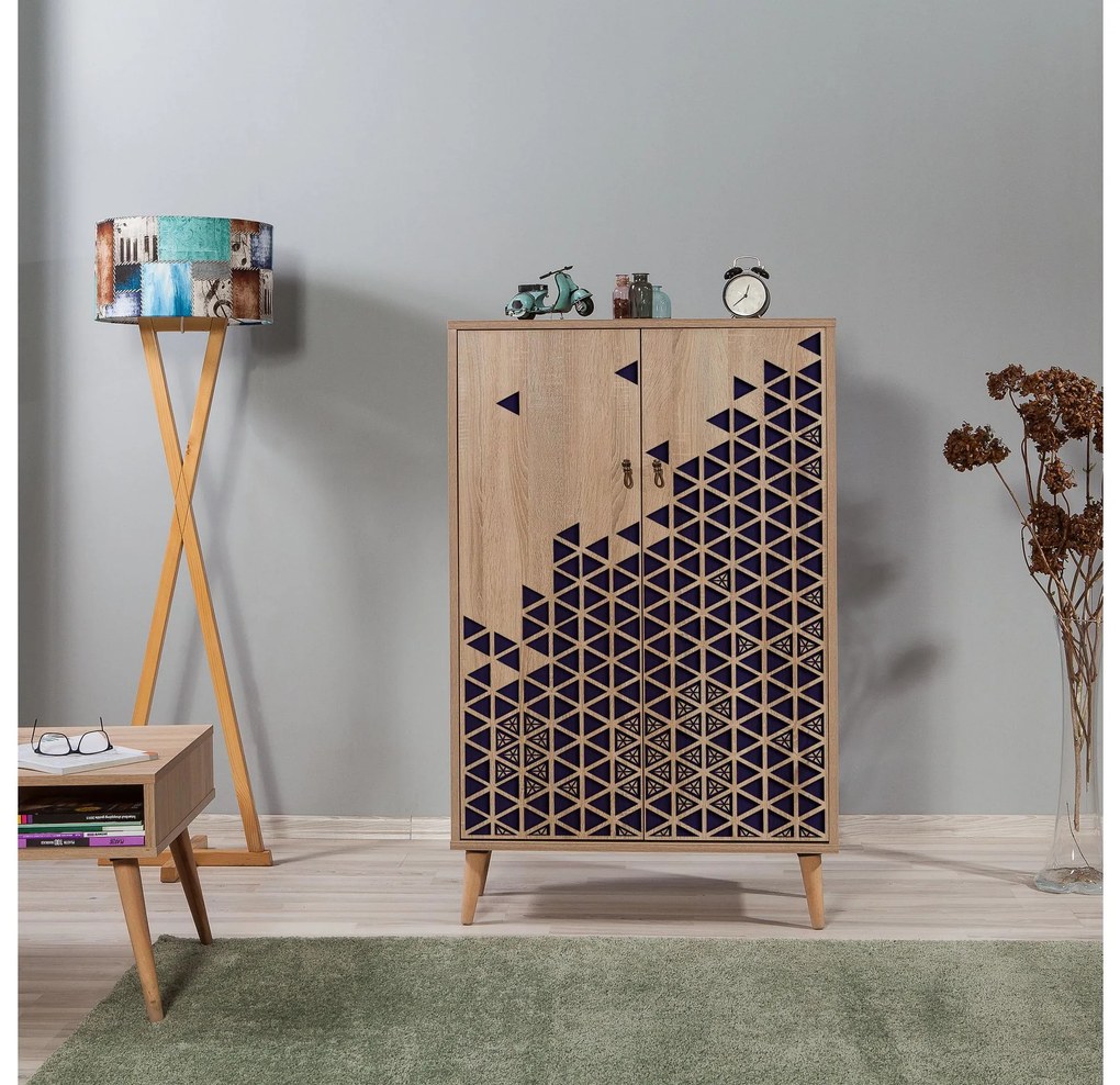 Skrinka Multibox 123 (dub sonoma). Akcia -17%. Vlastná spoľahlivá doprava až k Vám domov. 1088382