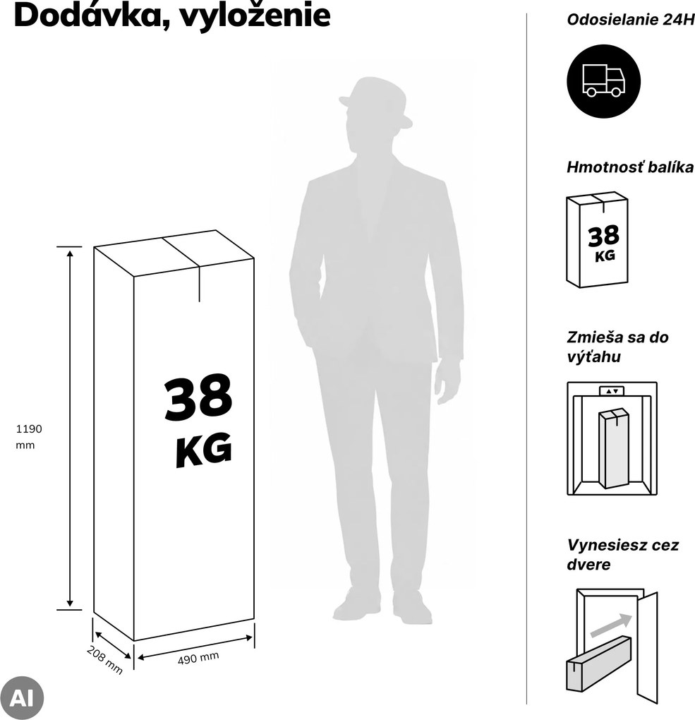 Kancelársky regál otvorený s tyčou na oblečenie, do recepcie a čakárne, kovový, biely, 800x2200x400 mm: ARIEL