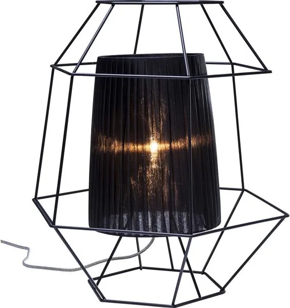 KARE DESIGN Stolná lampa Wire Black