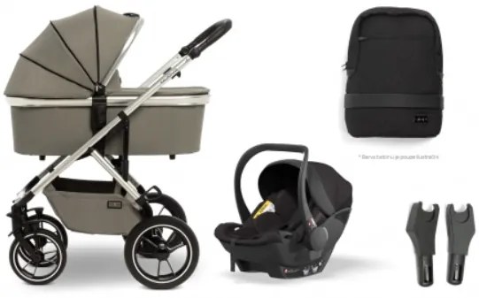 SET NUOVA KOMBI - Taupe (3-kombinácia)