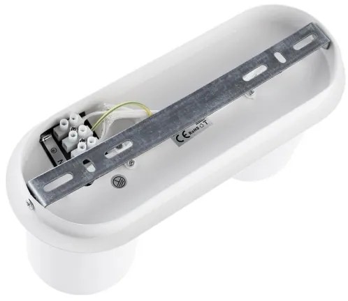Stropné svietidlo CREEP 2xGU10/25W/230V biela